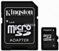 KINGSTON MICRO SD HC 8GB + ADAPTER