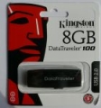 PEN-DRIVE KINGSTON DT100 8GB USB 2.0