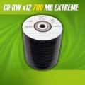 PŁYTY CD-RW EXTREME 700MB/ 80MIN 12XSPEED ( 100SZT)