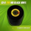 PŁYTY CD-R ESPERANZA 700MB/80MIN 48XSPEED VINYL BLACK (10SZT)